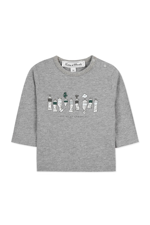 T-shirt - Illustration peinture - Image principale