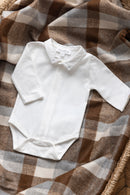 Romper - Puntige kraag Grijs