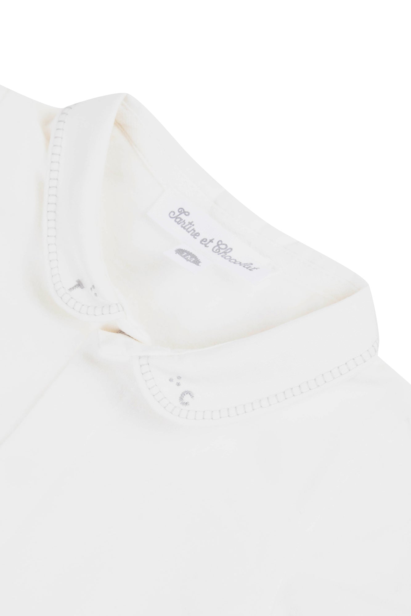 Romper - Puntige kraag Grijs