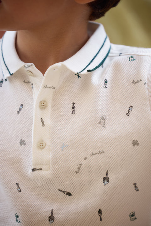 Poloshirt - Illustration Künstler - Image principale