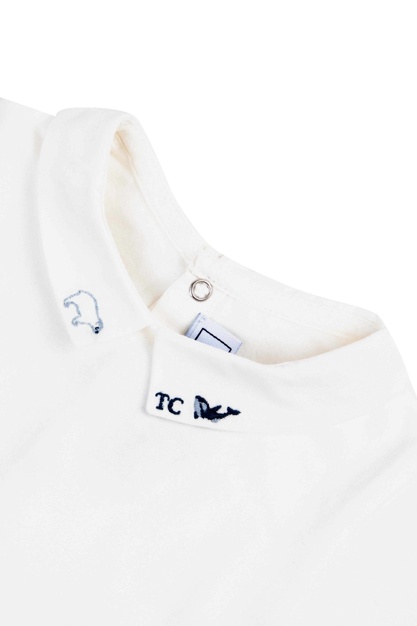 Romper - Puntige kraag Borduurwerk arctische verovering