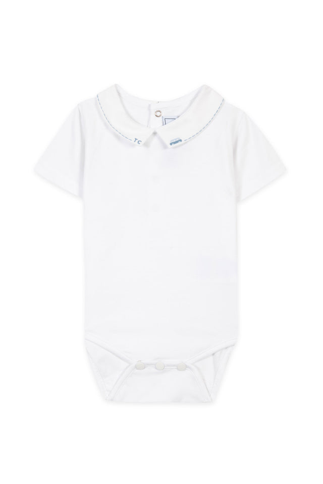 Body - White azure pattern - Image principale