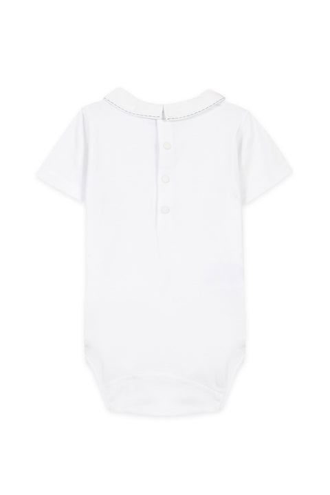 Body - White azure pattern - Image principale