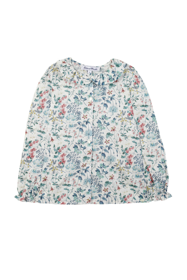 Blouse - Tissu liberty écru - Image principale