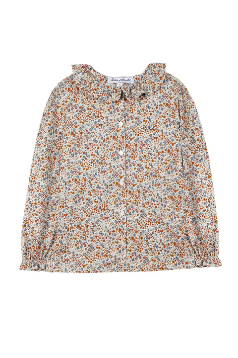 Blouse - Tissu liberty beige - Image principale