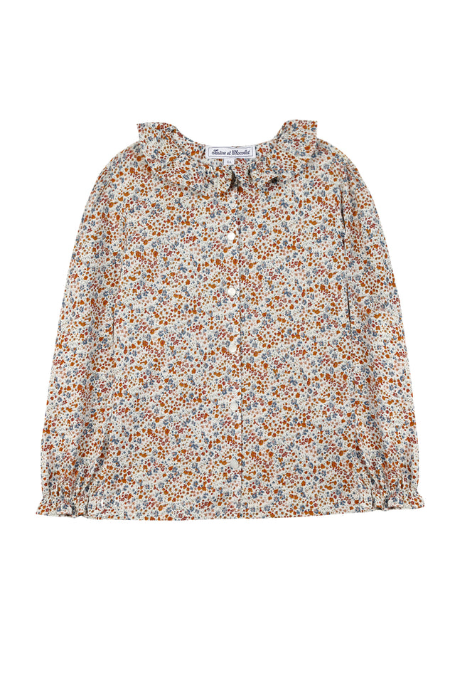 Blouse - Tissu liberty beige - Image principale