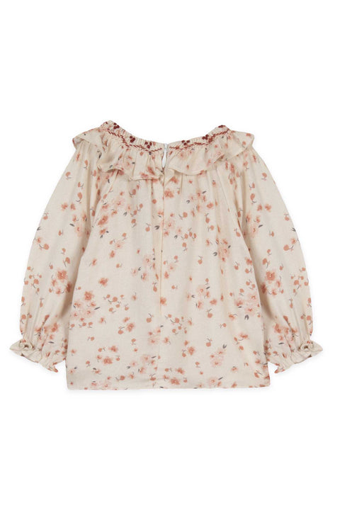 Blouse - Embrodery flowery - Image principale