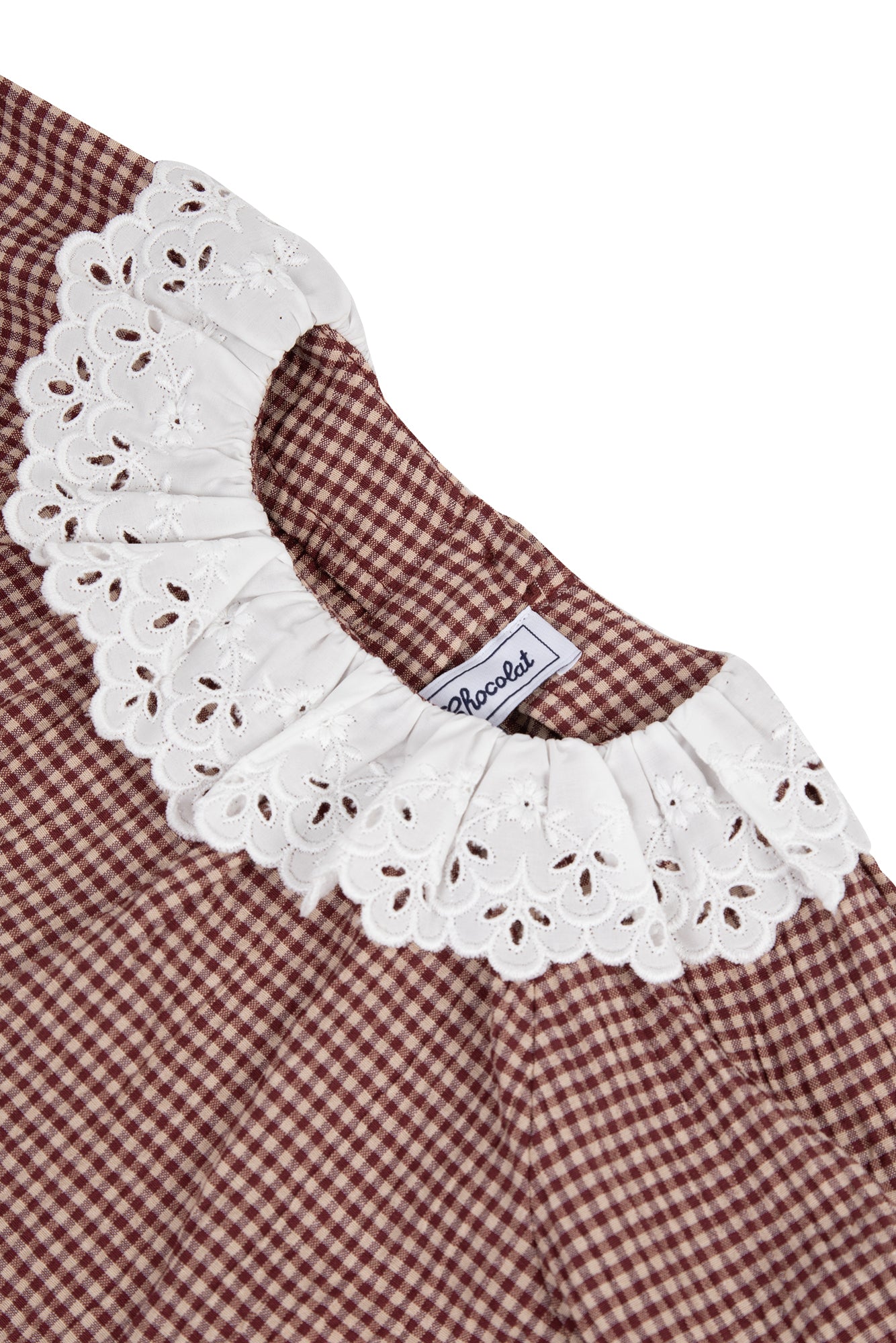 Bluse - kleines Muster Karo