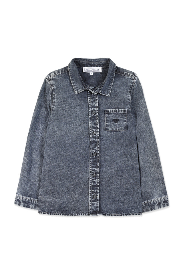Shirt - Grey-blue denim TC - Image principale