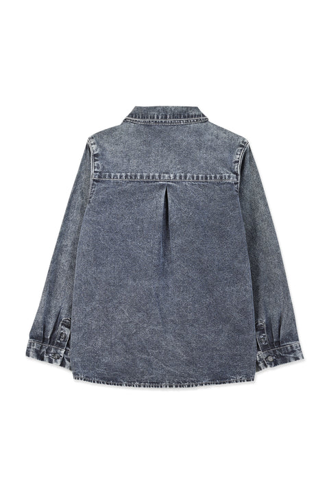 Chemise - Jean bleu grisé TC - Image principale