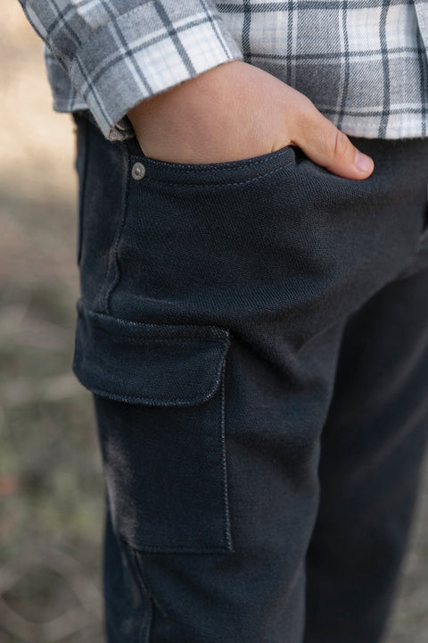 Trousers - Navy cargo - Image principale