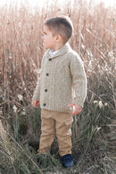 Gilet - Marrone Maglia intrecciato