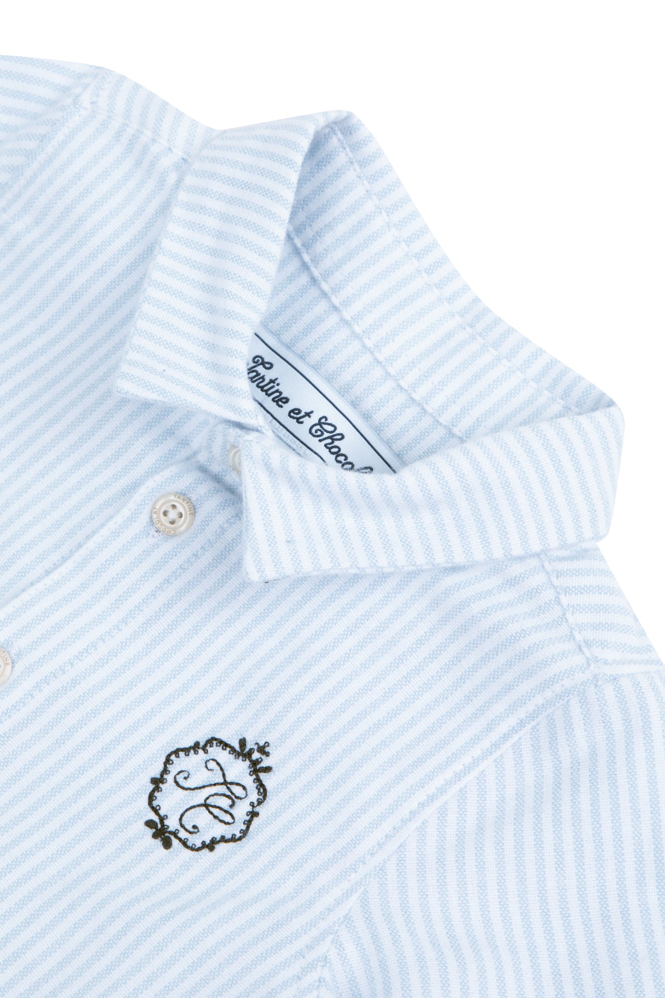 Camicia - Celeste a strisce