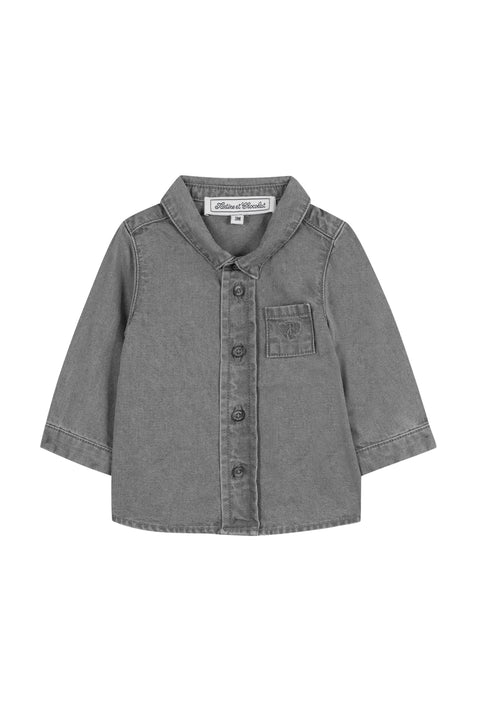 Chemise - Gris chiné - Image principale