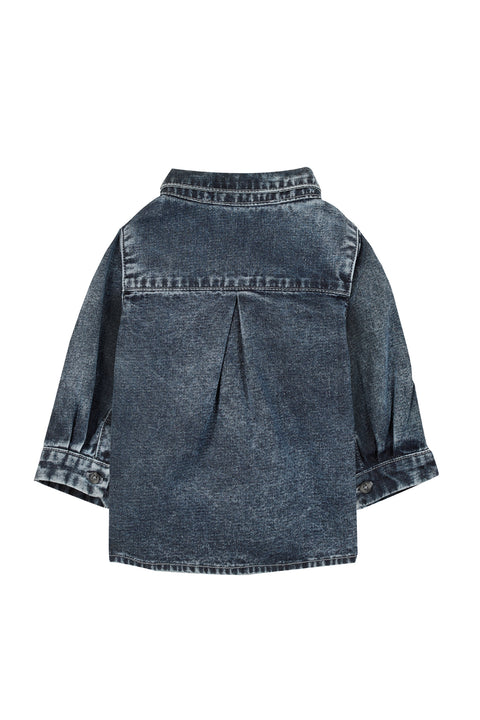 Chemise - Jean bleu grisé - Image principale