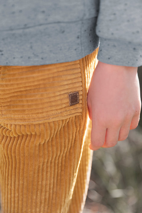 Trousers - mustard Corduroy - Image principale