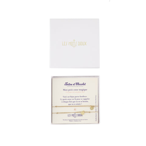 Bracelet cœur - Les Mots Doux x Tartine et Chocolat - Image principale