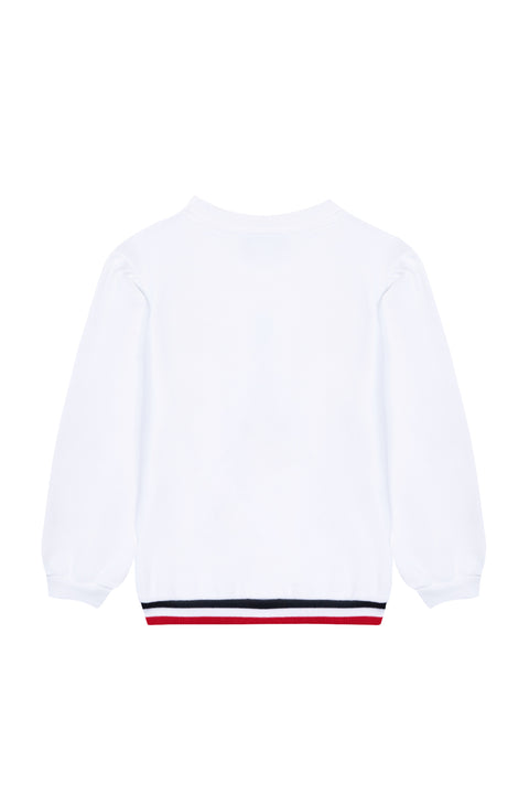 Sweat - Blanc illustration tour Eiffel - Image principale