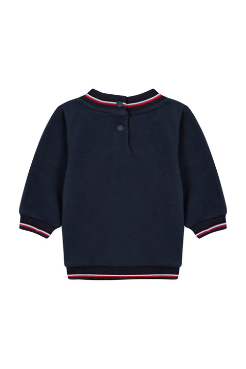 Sweatshirt - Navy Tekening Eiffeltoren - Image principale