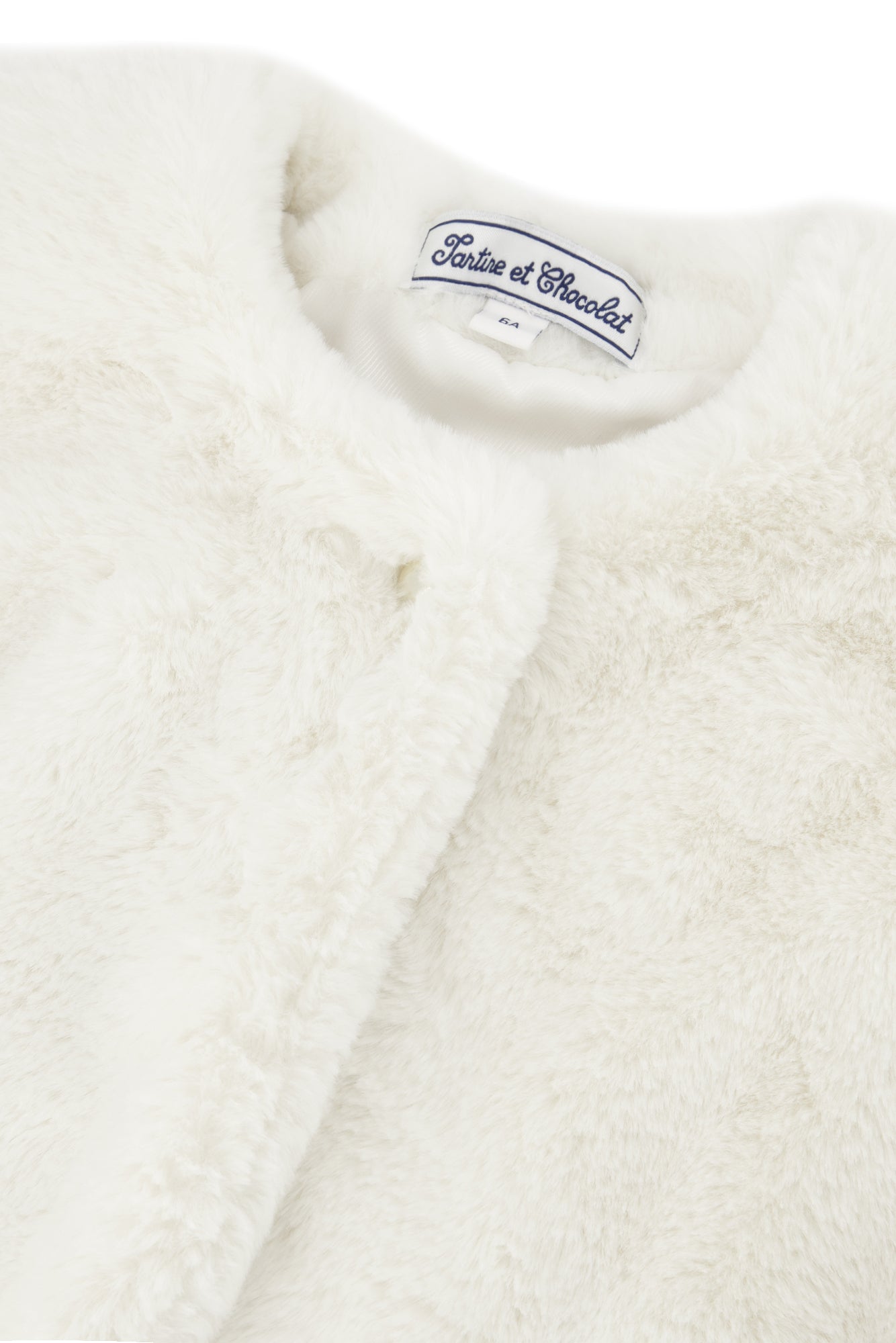 Giacca- Madreperla Imitazione Pelliccia