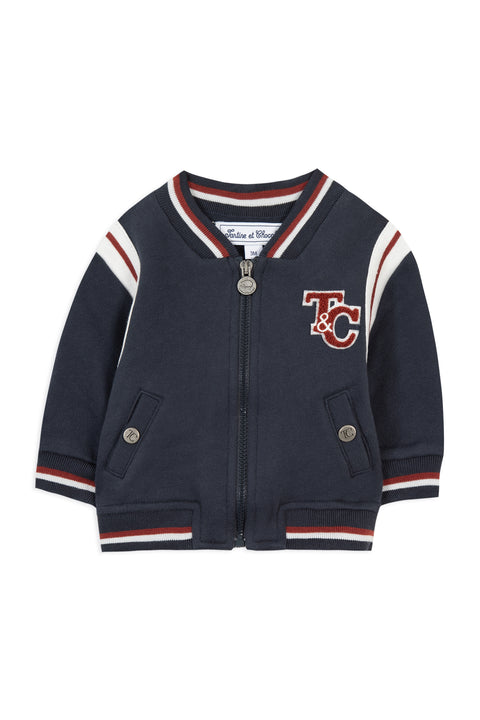 Cardigan - Navy Fleece - Image principale