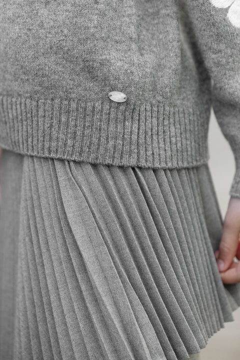 Skirt - pleated Grey China - Image principale