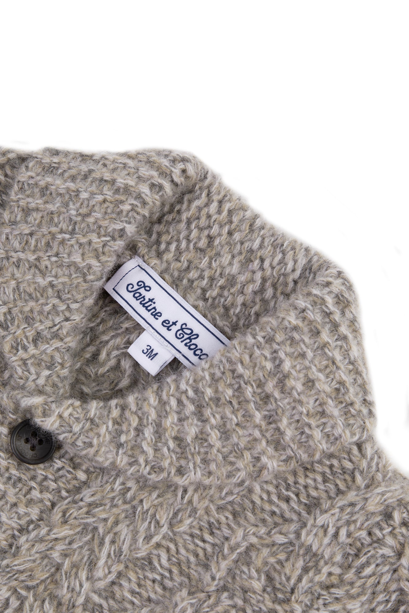 Gilet - Marrone Maglia intrecciato