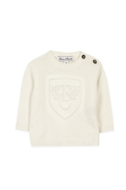 Sweater - Ecru Tc - Image principale