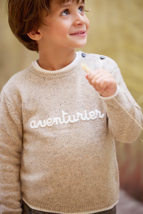 Sweater - Adventurer sand - Image principale