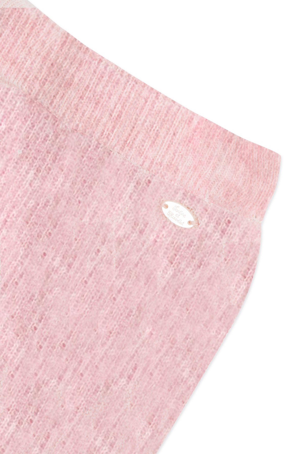 Legging - Rosa pálido de punto
