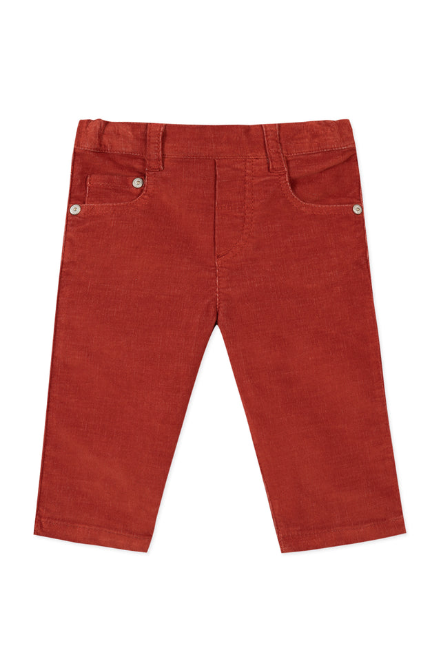 Pantalon - Rouge velours - Image principale