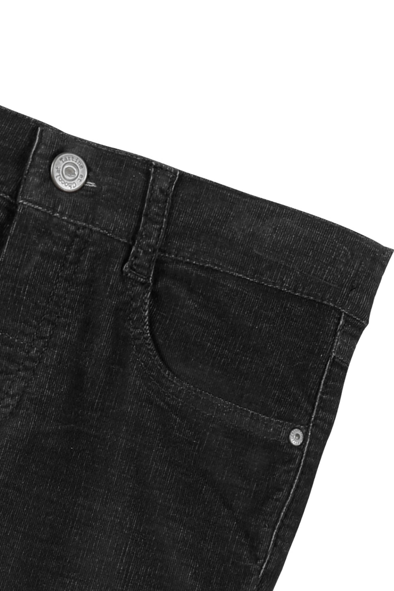 Pantalon - Gris anthracite velours