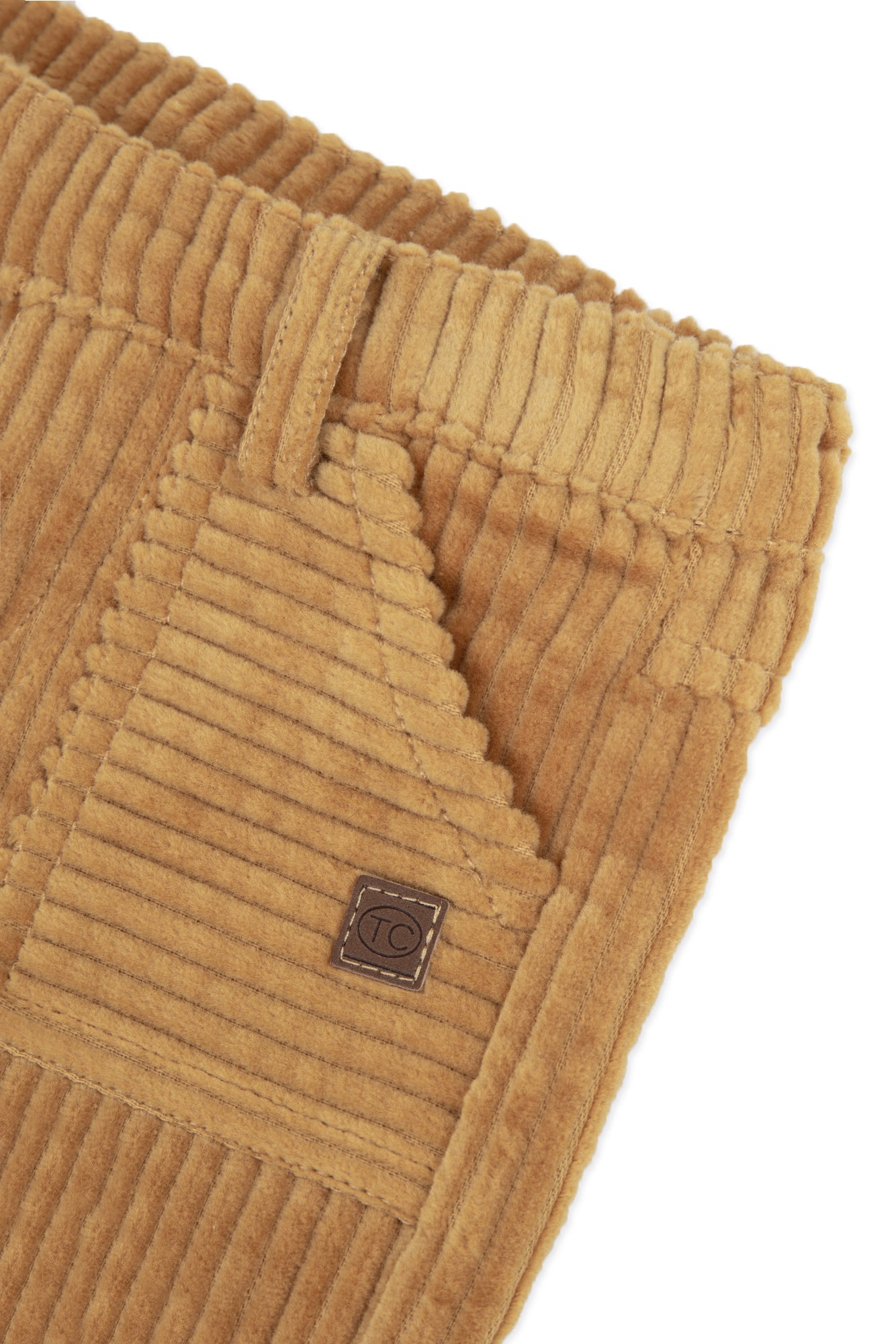 Broek - mosterd Corduroy