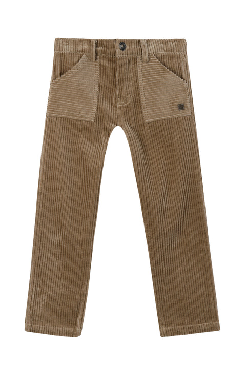 Pantalon - Marrón Pana - Image principale