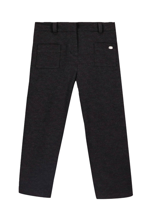 Pantalon - Gris anthracite pied de poule - Image principale