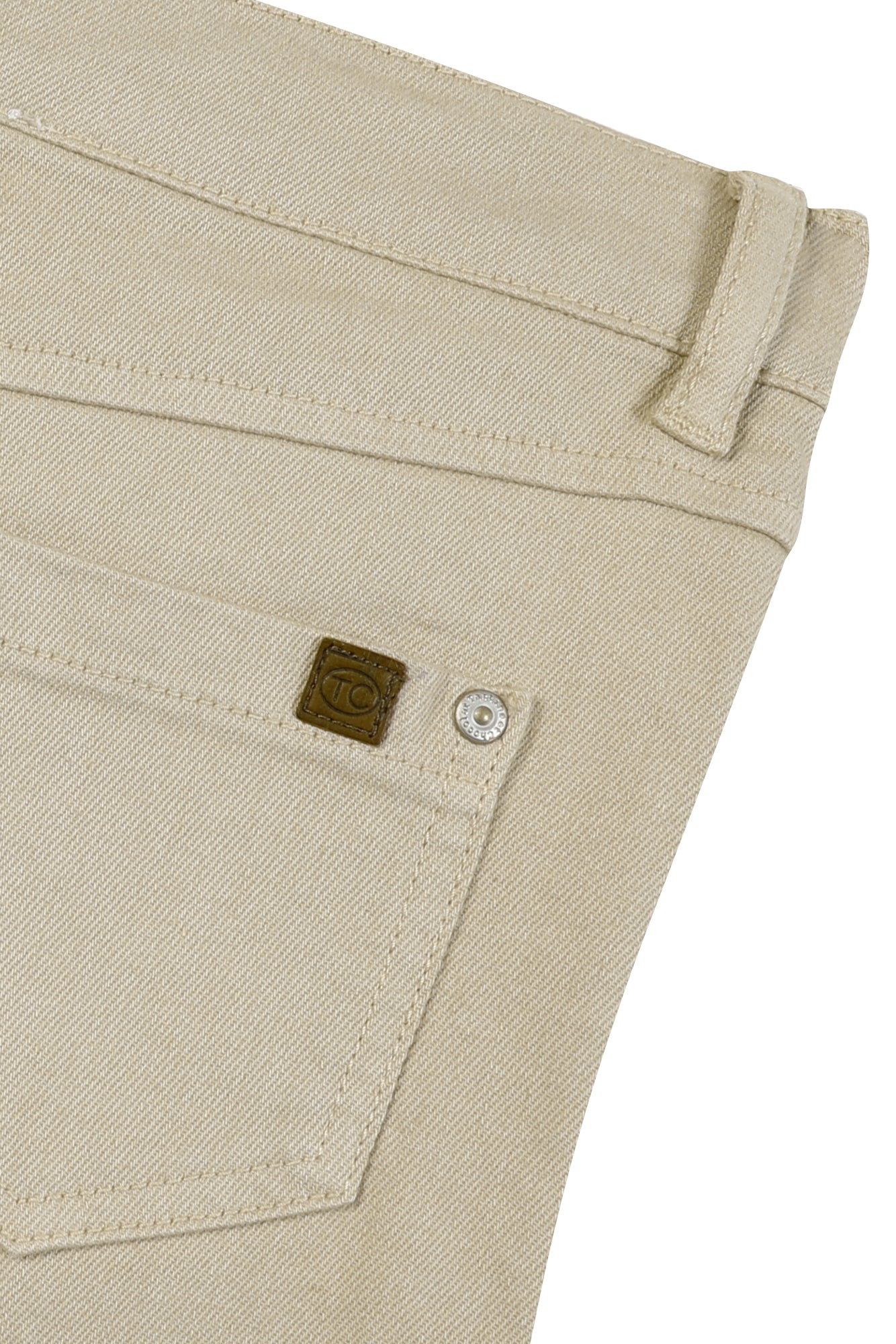 Jean - Droit coton beige