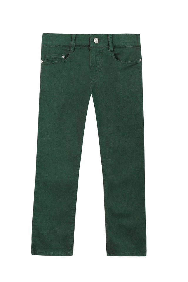 Jean - Droit coton vert anglais - Image principale