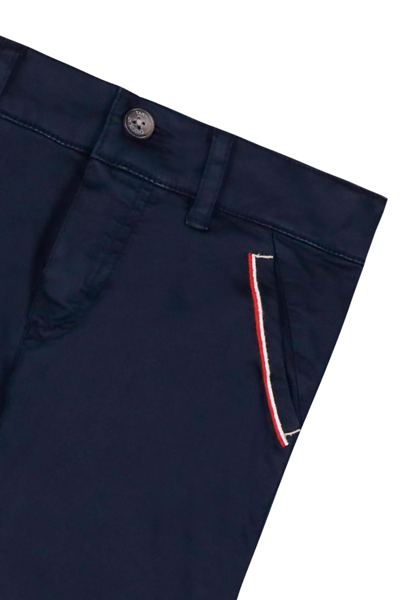 Trousers - Navy tricolor details