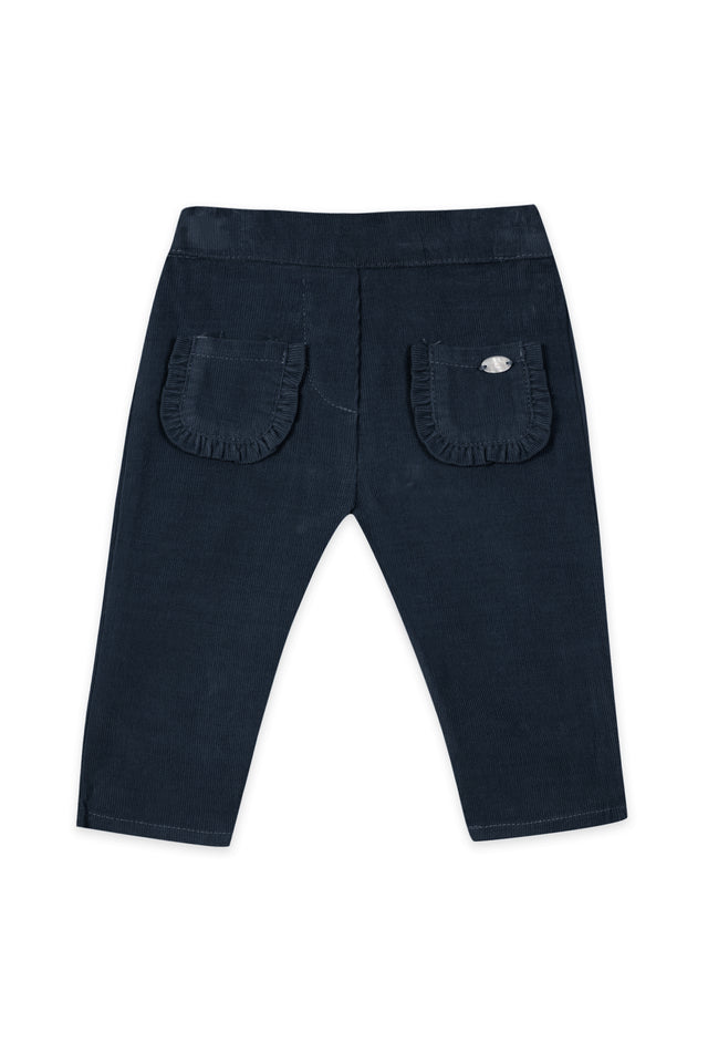 Hose - Marineblau Samt - Image principale