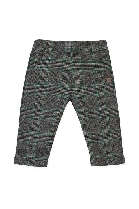 Trousers - Green wolotting Check - Image principale