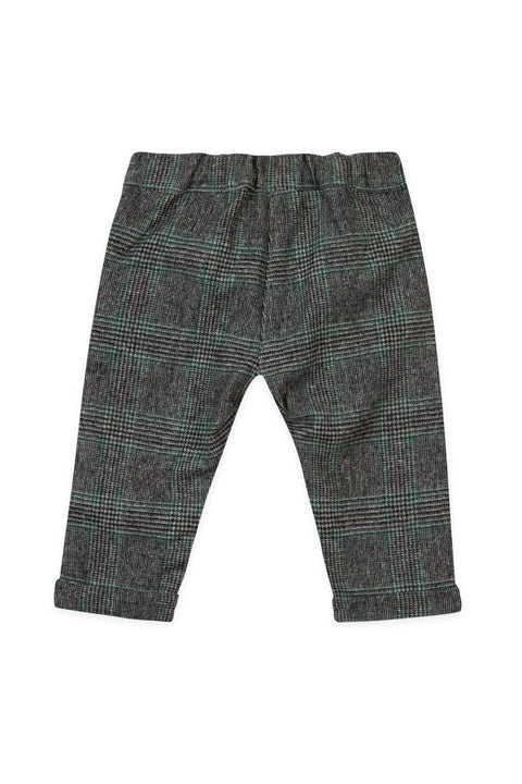Trousers - Green wolotting Check - Image principale