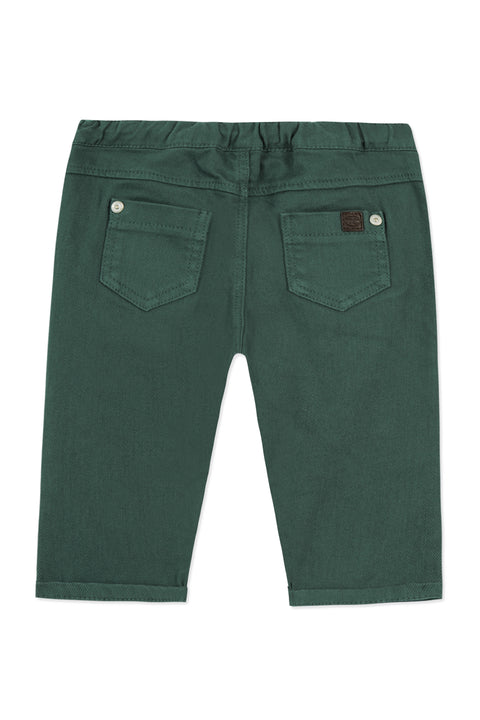 Trousers - Green English Twill - Image principale