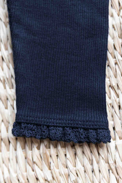 Legging - Marine maille - Image principale