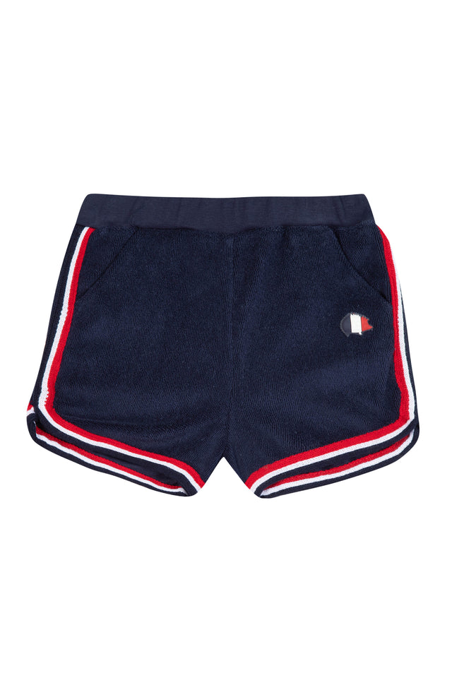 Short - Marine détails tricolore - Image principale