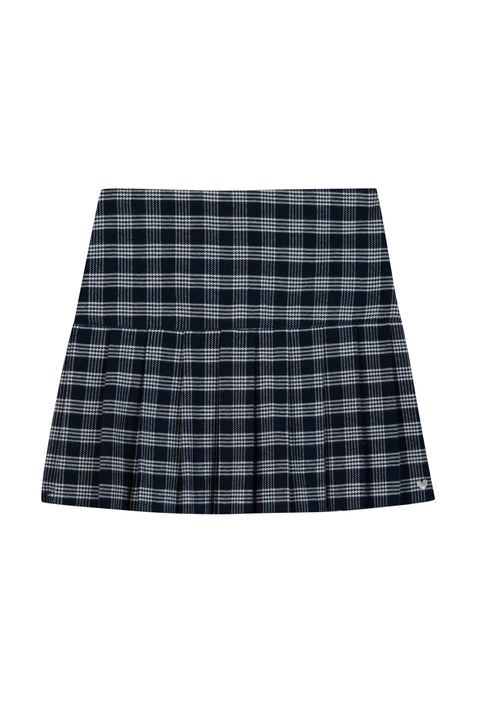 Skirt - Navy check - Image principale