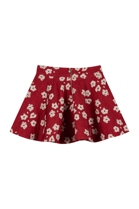 Rok - Rood bloemrijk - Image principale