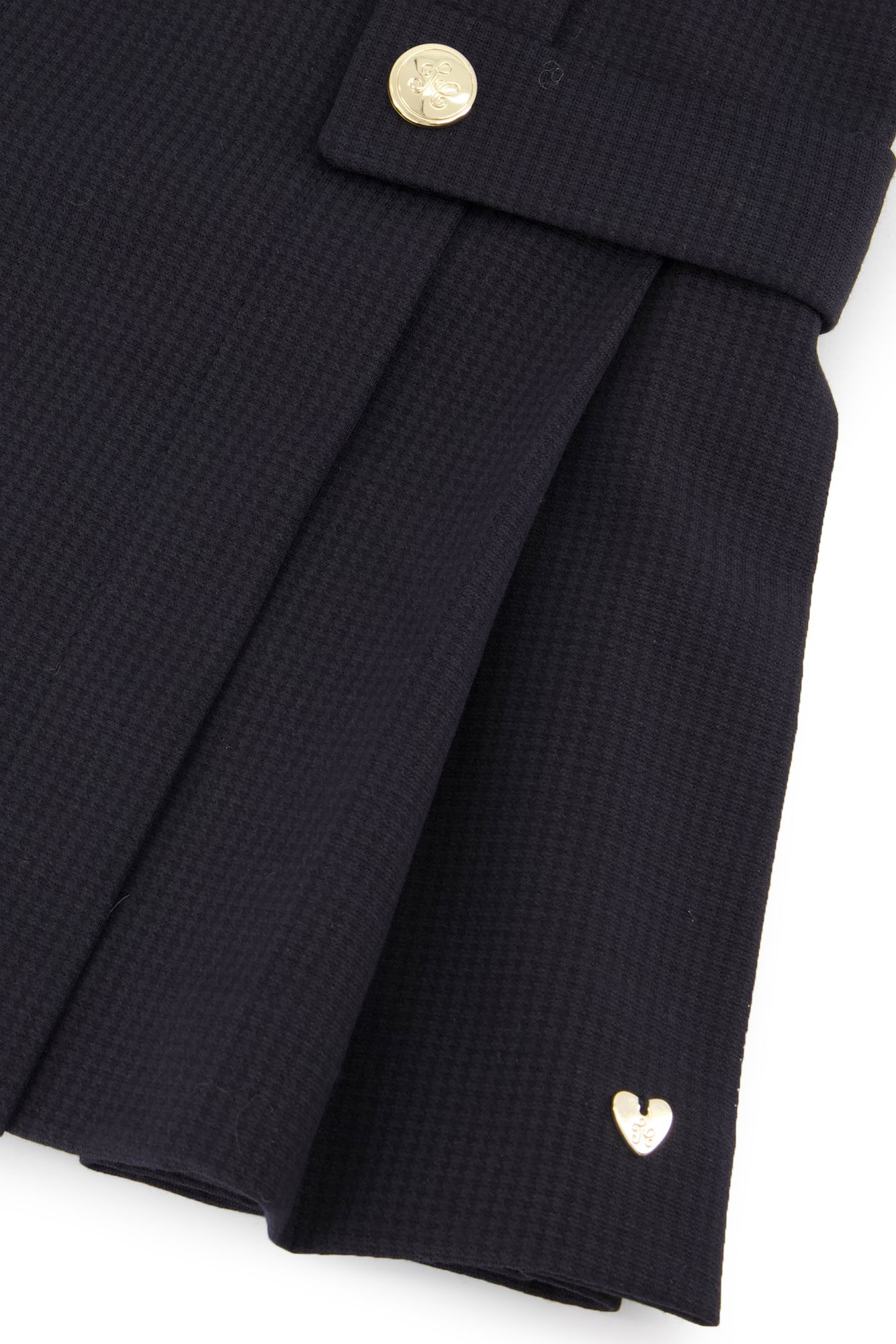 Jurk - Navy Halsband Veter