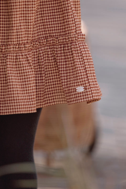 Robe - Rouge à carreaux - Image principale