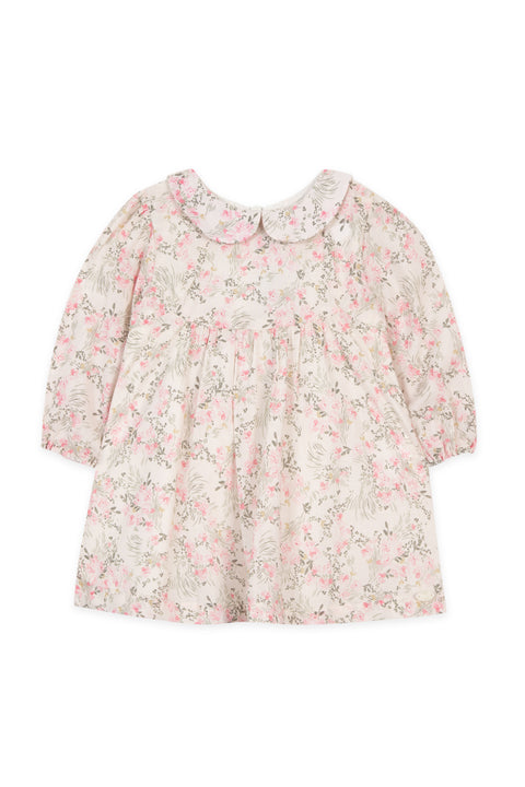 Robe - Kaki imprimé fleuri - Image principale
