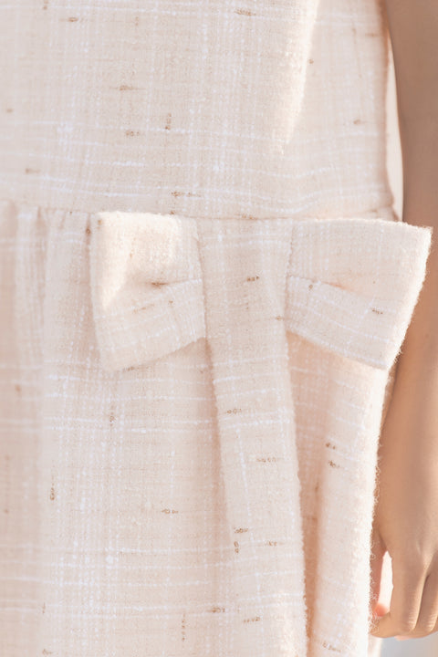 Robe - Rose pâle fil metalisé - Image principale